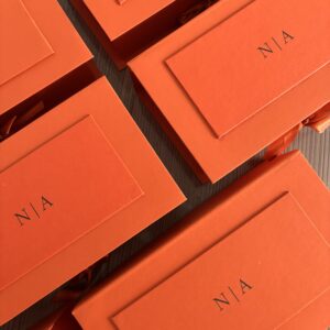 Caixa Cartonada Personalizada M - terracota