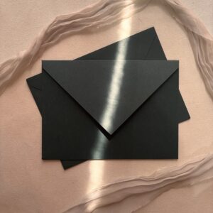 Envelope para Convite de Casamento Verde Escuro