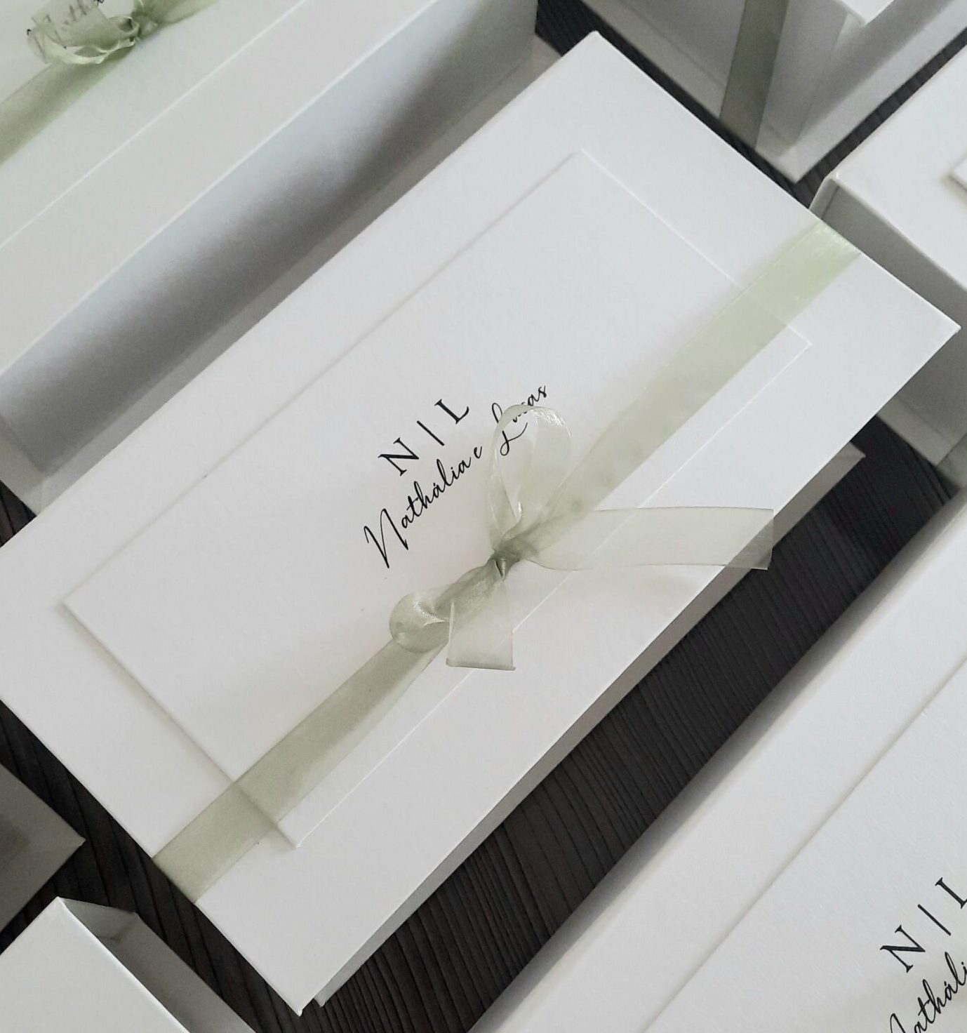 Caixa Personalizada com Divisórias e 2 Xicaras